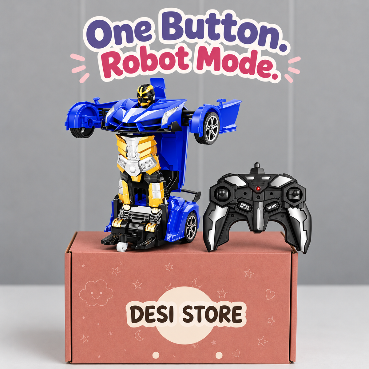 Transforming rc car