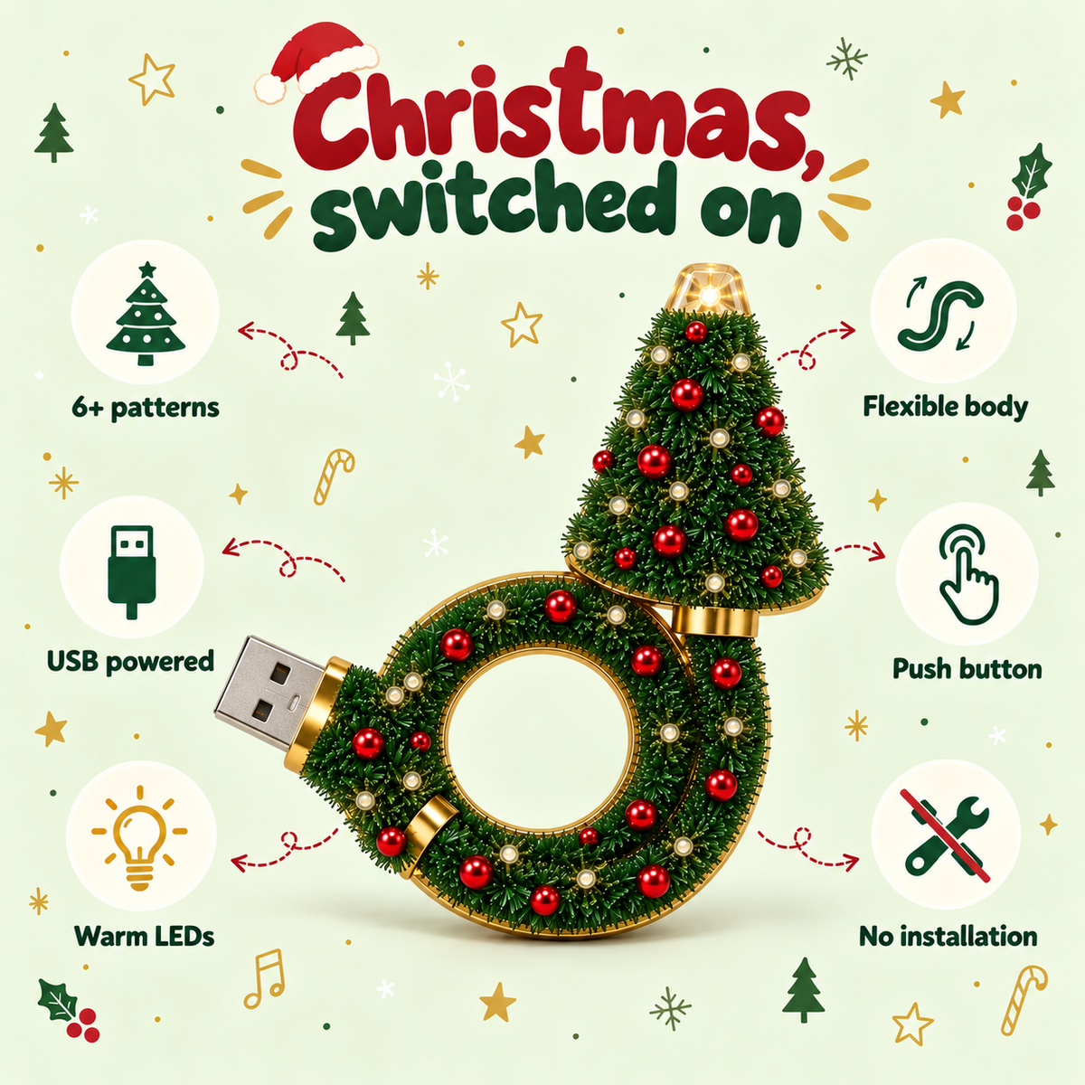 Cristmas projector light