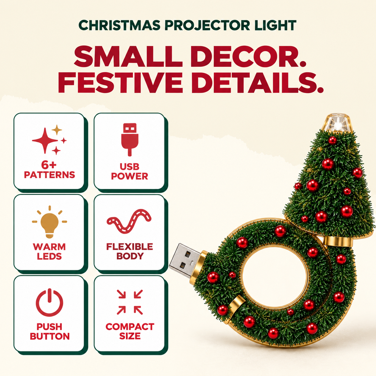 Cristmas projector light