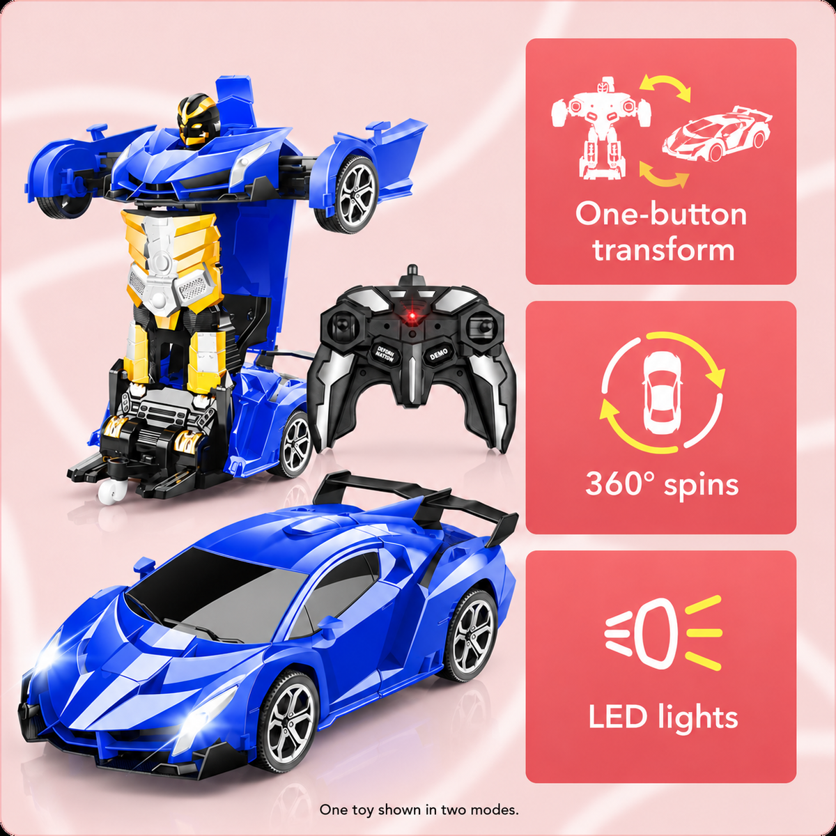 Transforming rc car