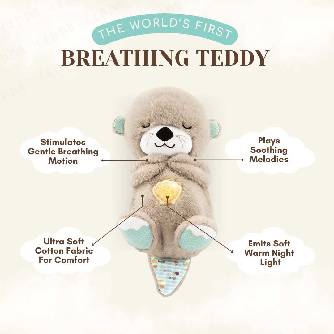 TeddyPal™ – Real-life Breathing & Music Toy