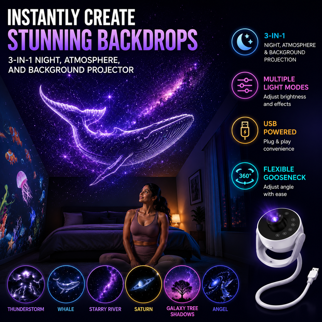 Universe Disc Projector