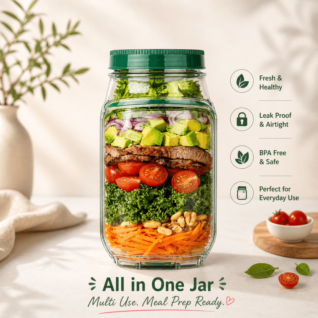 Salad Jar