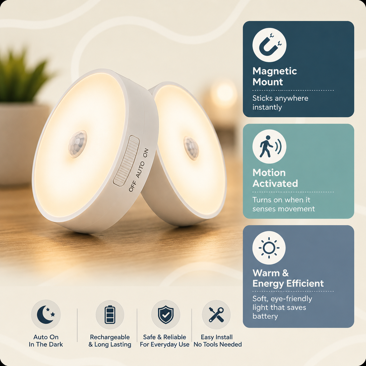 MagicGlow Sensor Lights