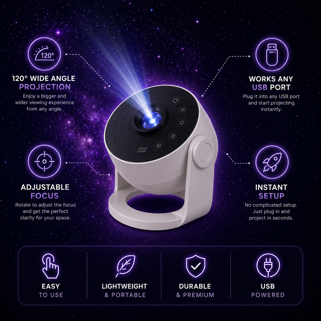 Universe Disc Projector