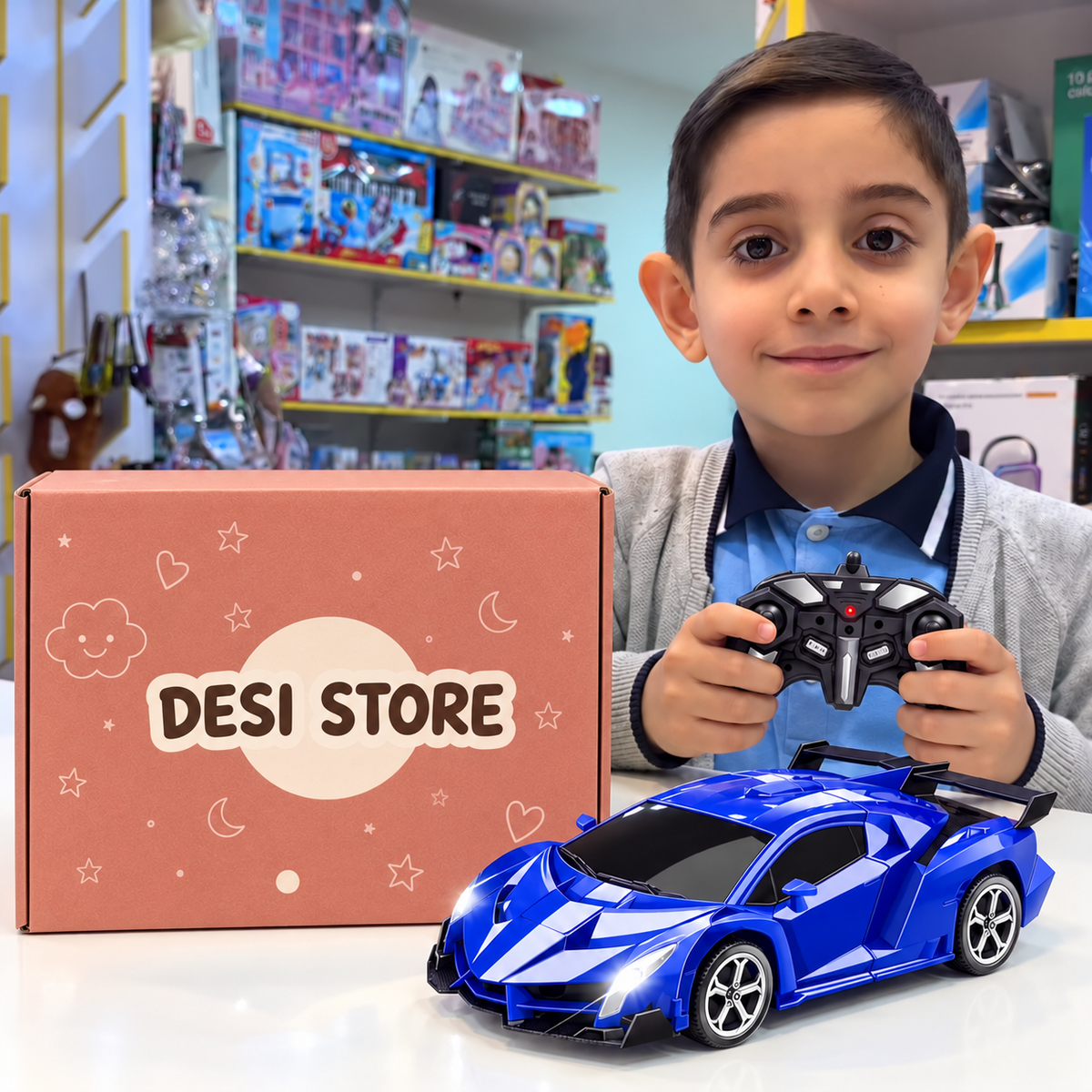 Transforming rc car