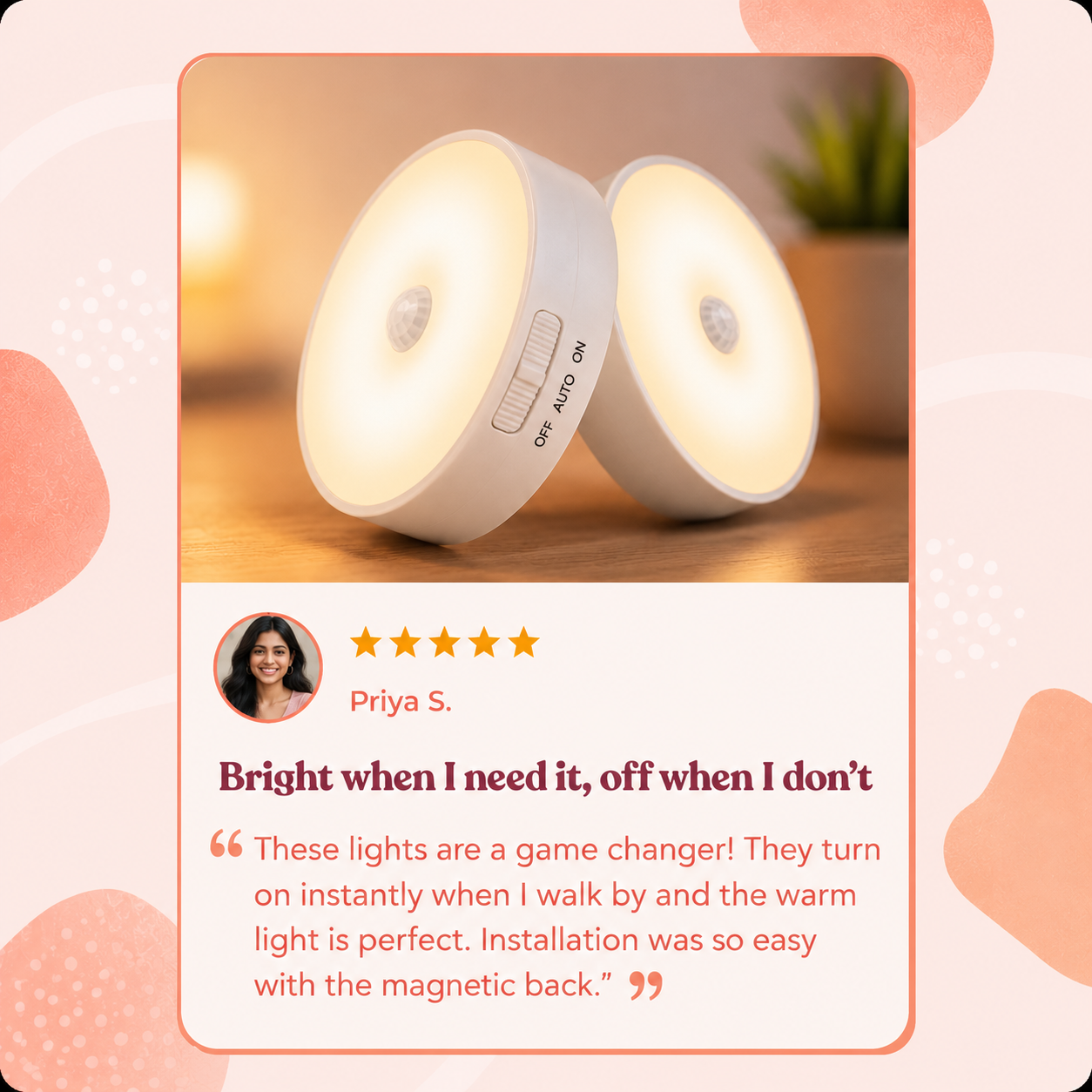 MagicGlow Sensor Lights