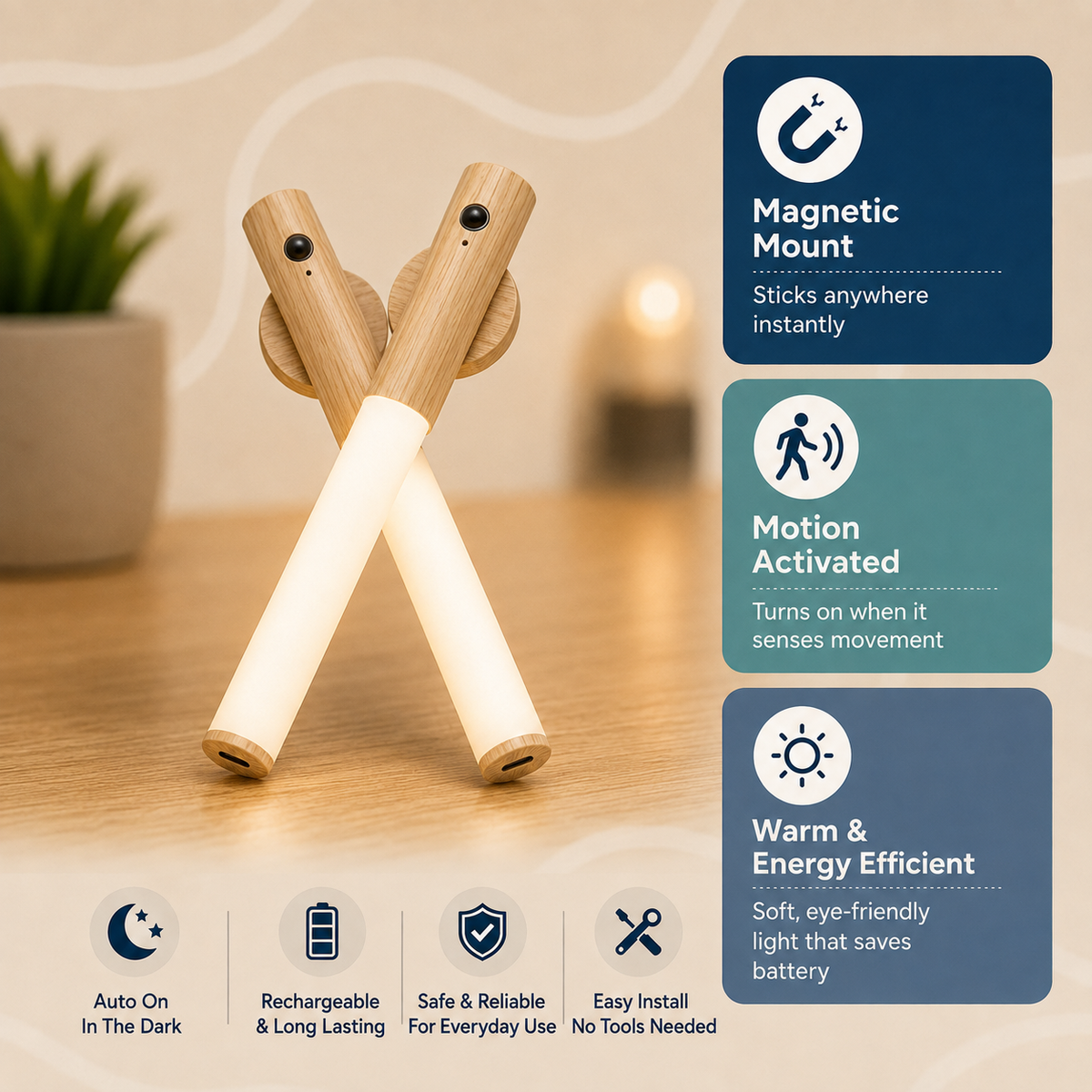Magnetic Sensor Light