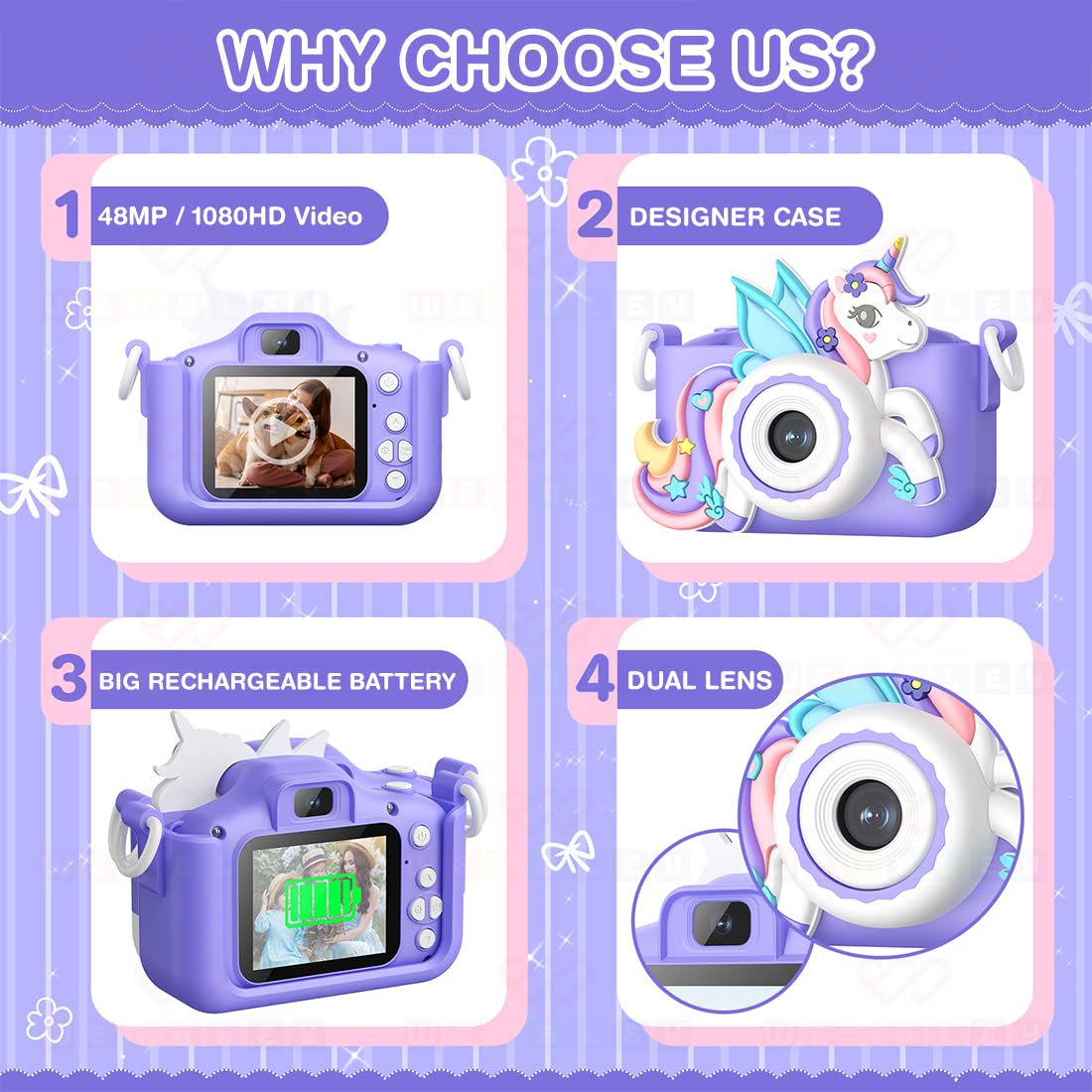 Instant Digital Camera for Kids