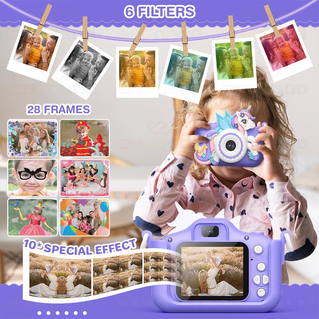 Instant Digital Camera for Kids