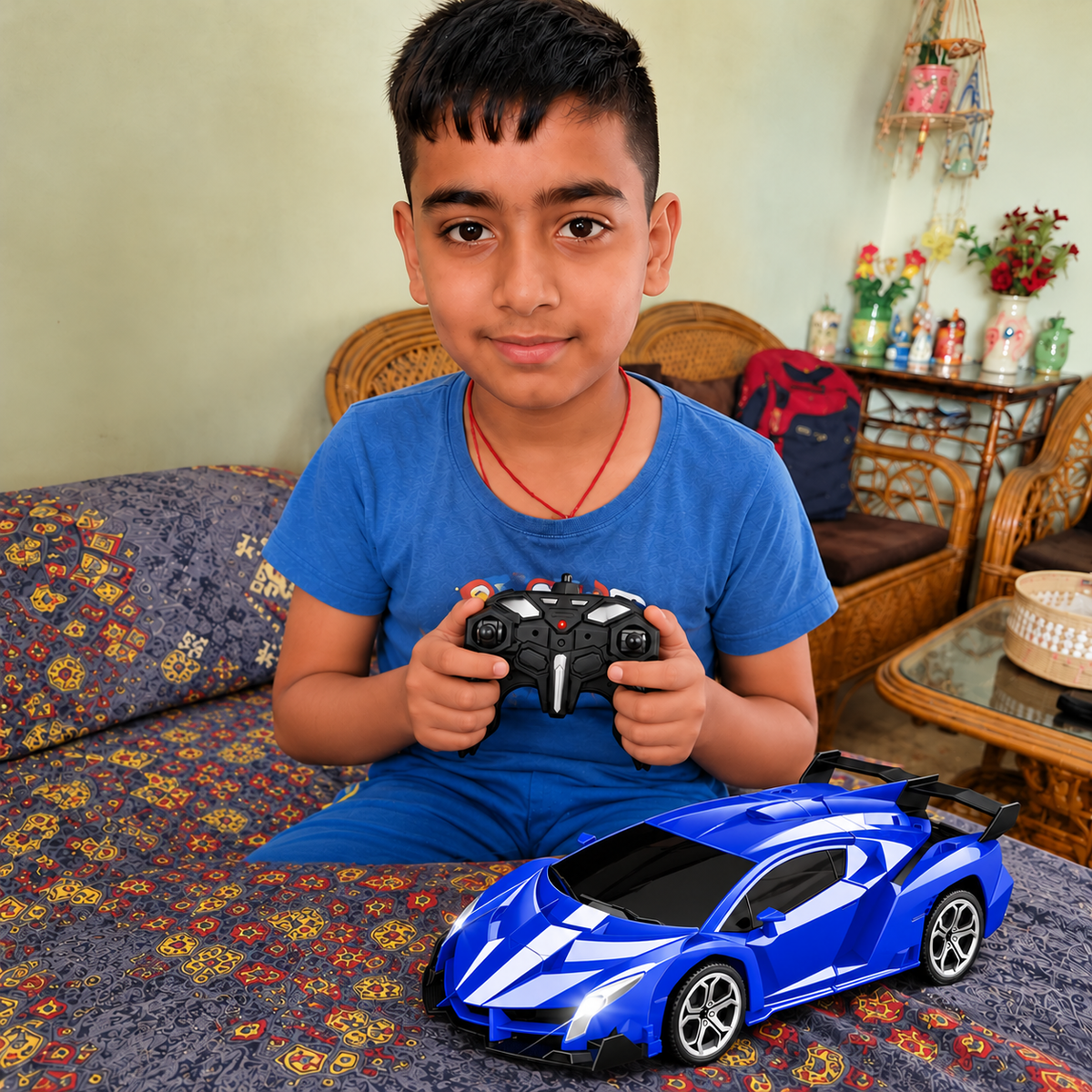 Transforming rc car