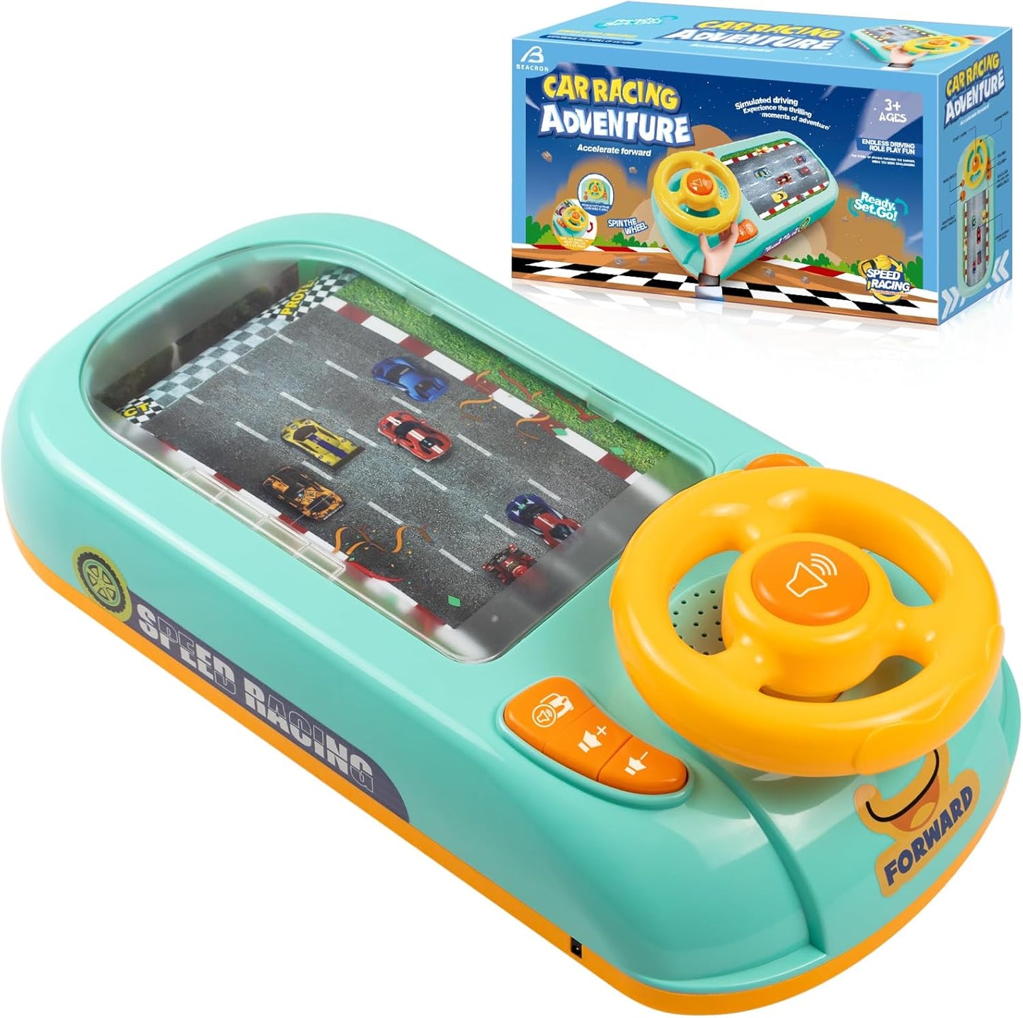 Steering Wheel Car Game