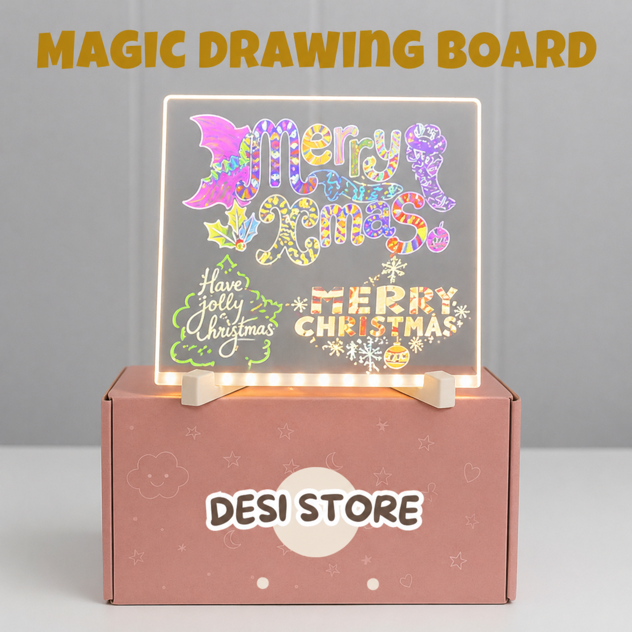 Magic Writing Board with Pen & Light
