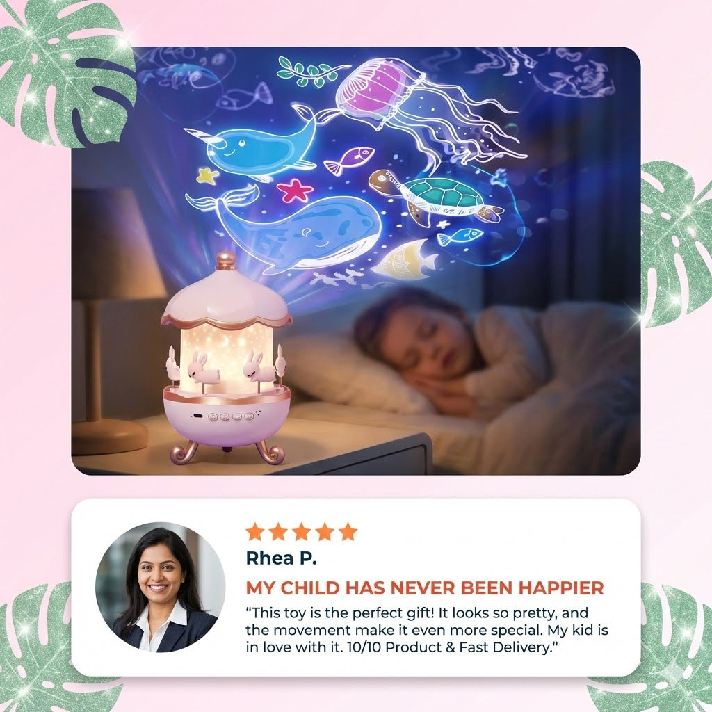 Rabbit Night Light Projector