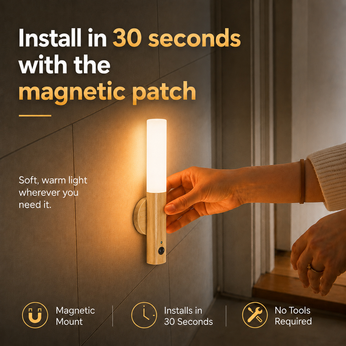 Magnetic Sensor Light