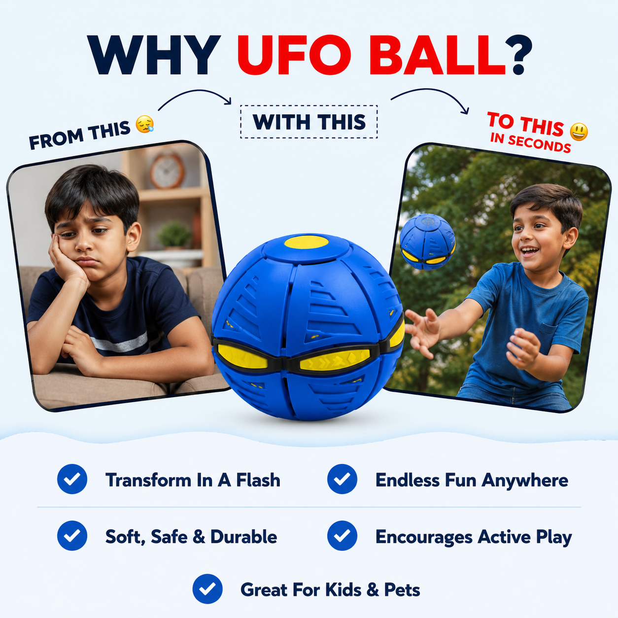 He Pressed It Flat — Threw It In The Air — And It Popped Back Into A Perfect Ball