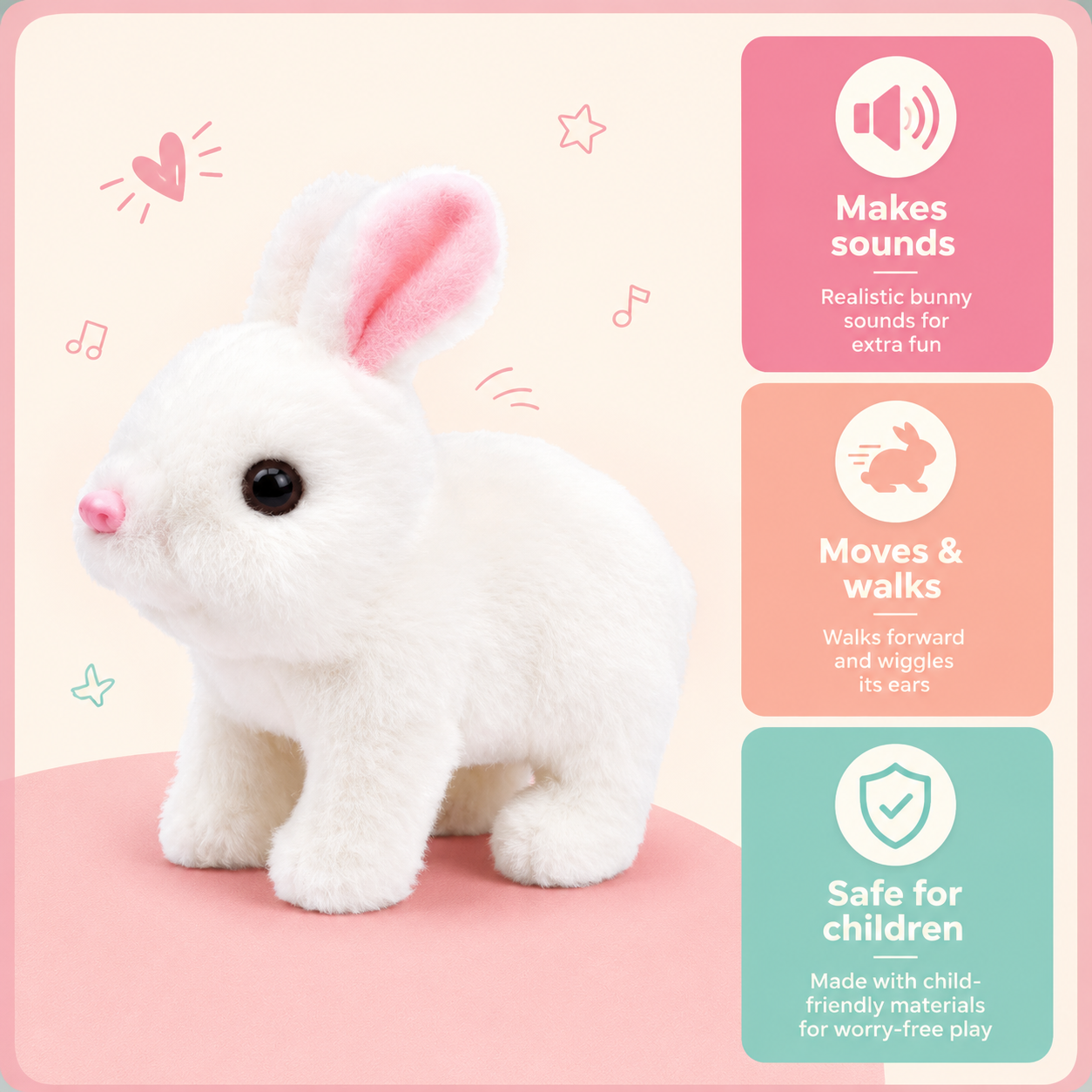 Walking Rabbit Toy