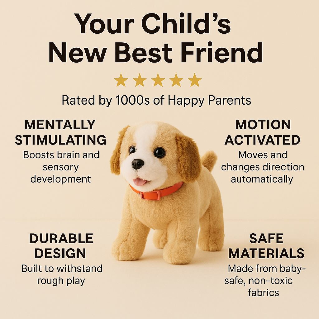 PuppyPal™ – Walking, Talking & Jumping Toy