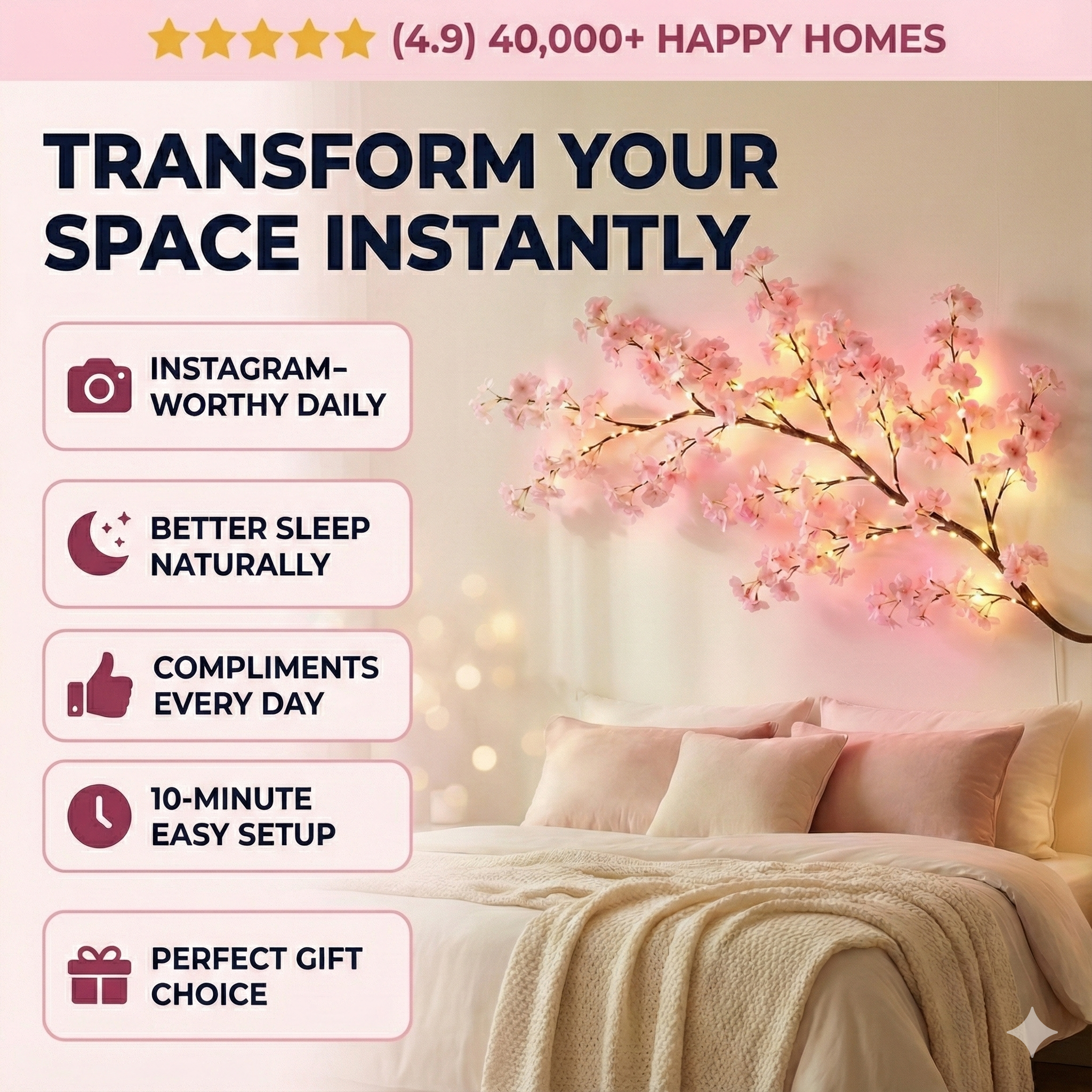 Cherry Blossom Tree Lights