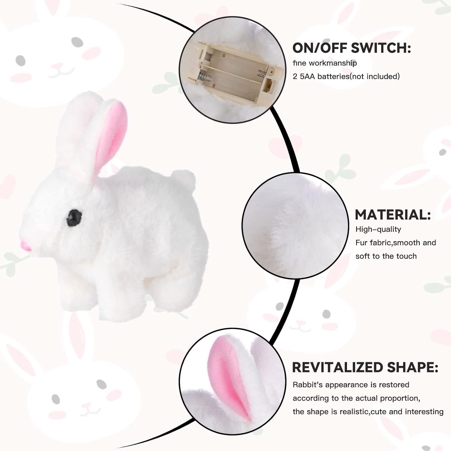 Walking Rabbit Toy