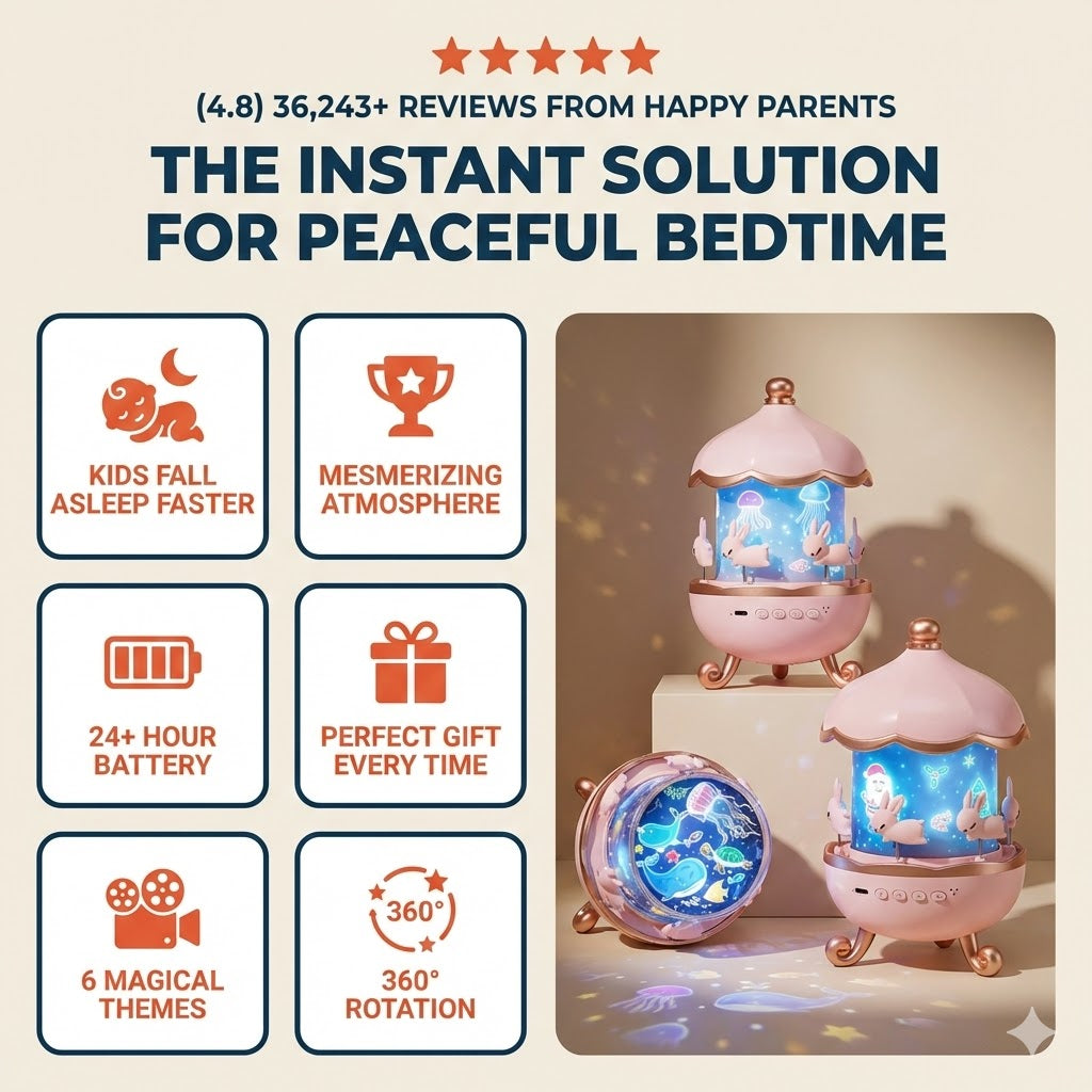 Rabbit Night Light Projector