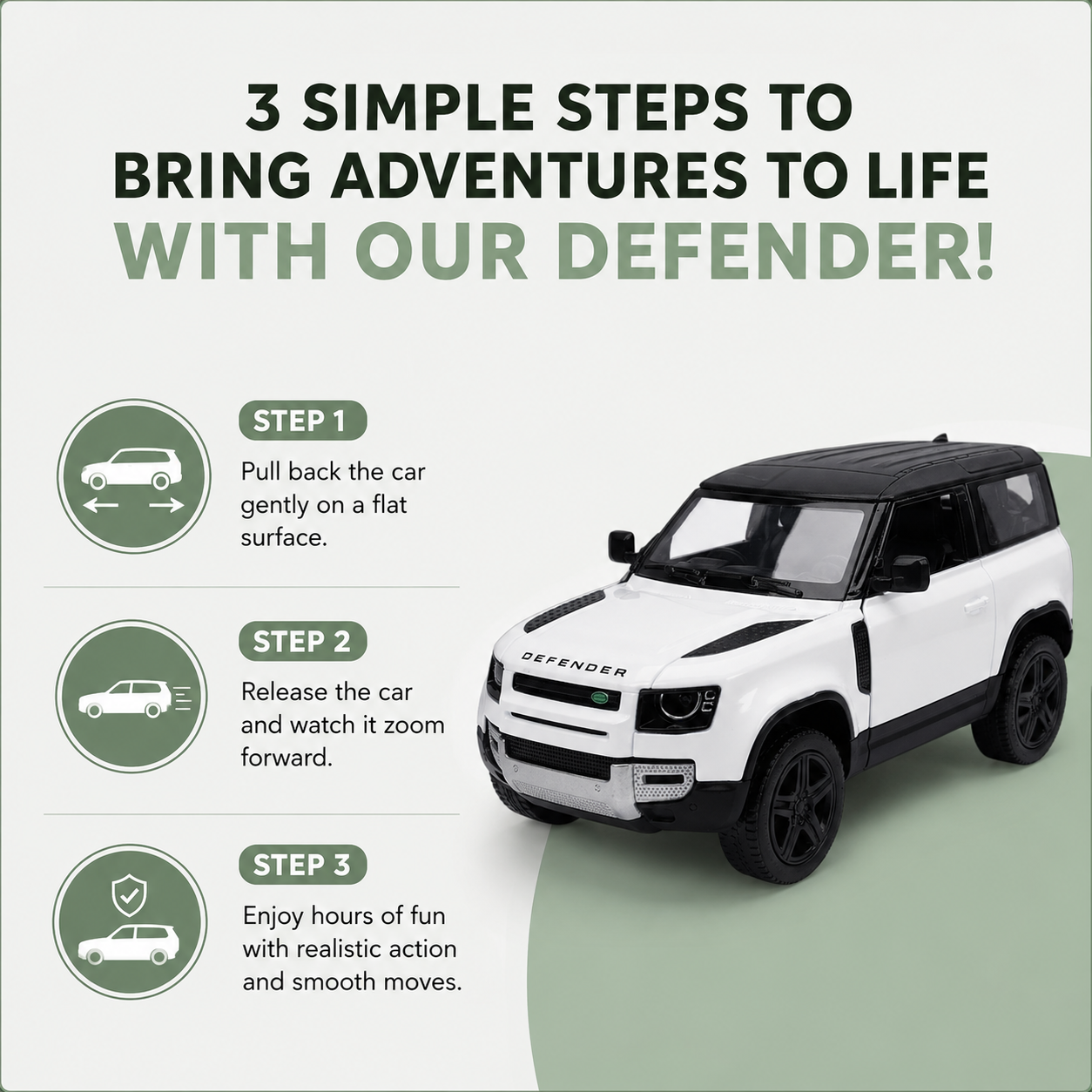 R.C Land Rover Defender Toy