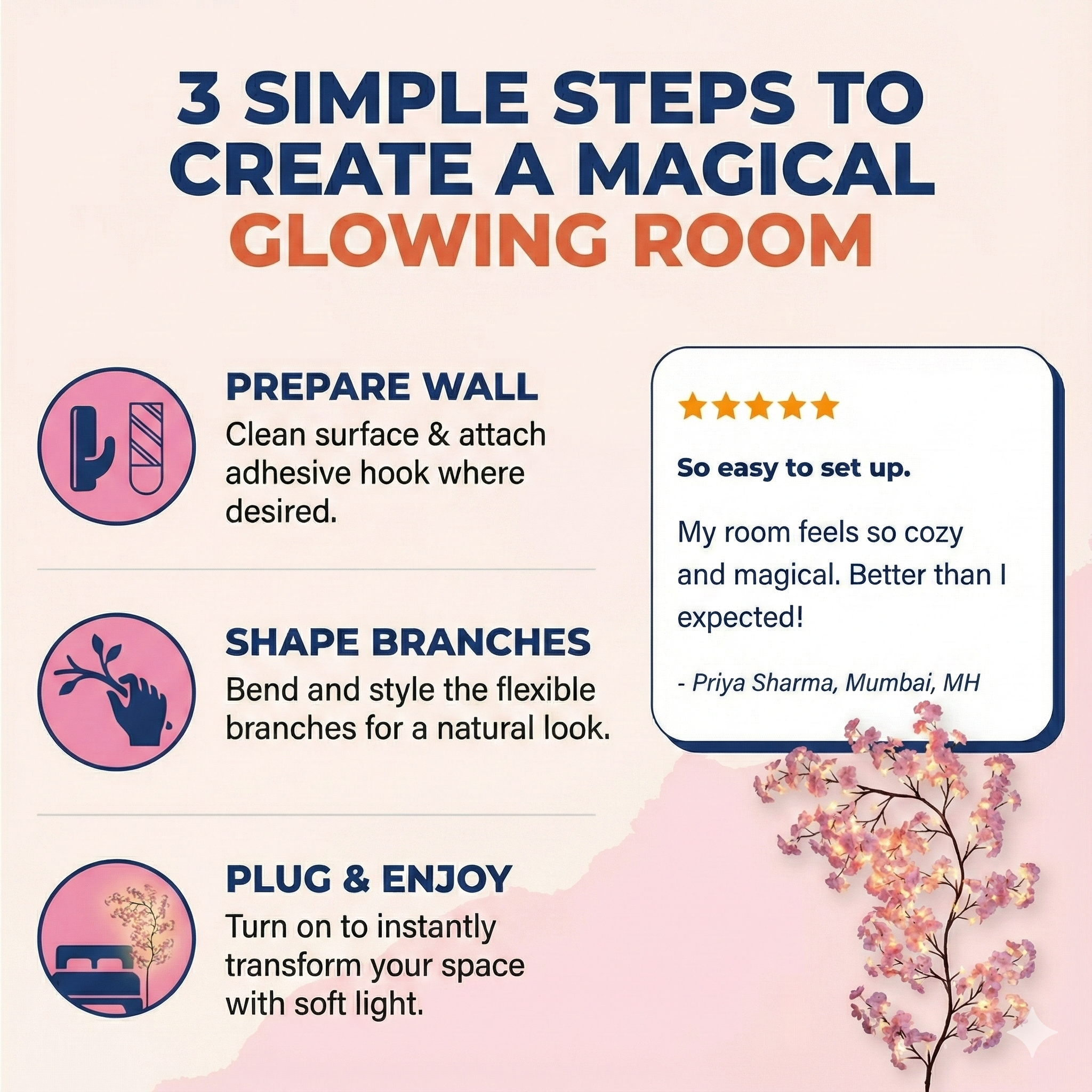 Cherry Blossom Tree Lights