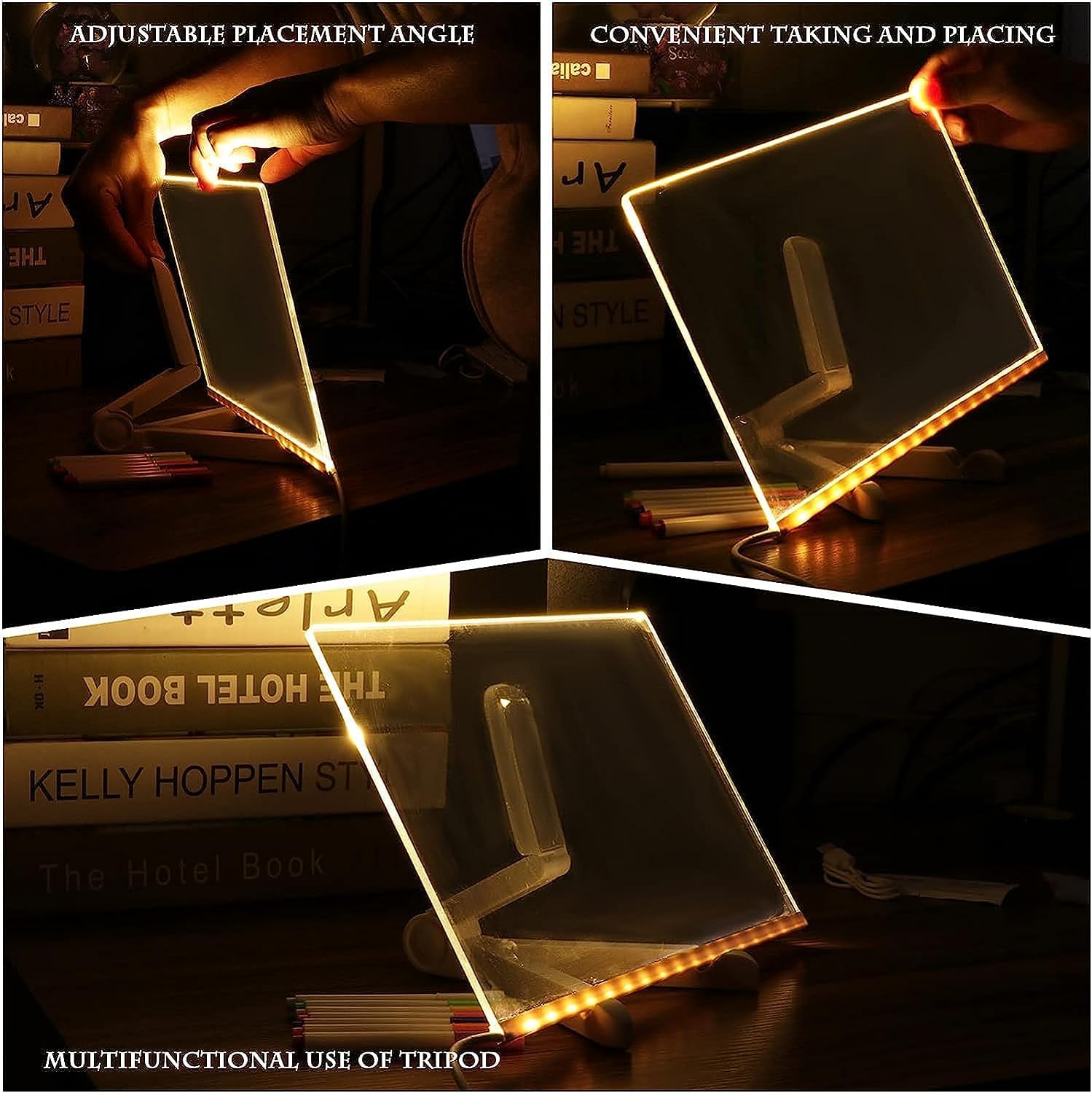 Magic Writing Board with Pen & Light