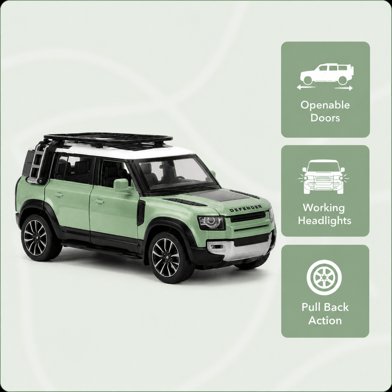 R.C Land Rover Defender Toy