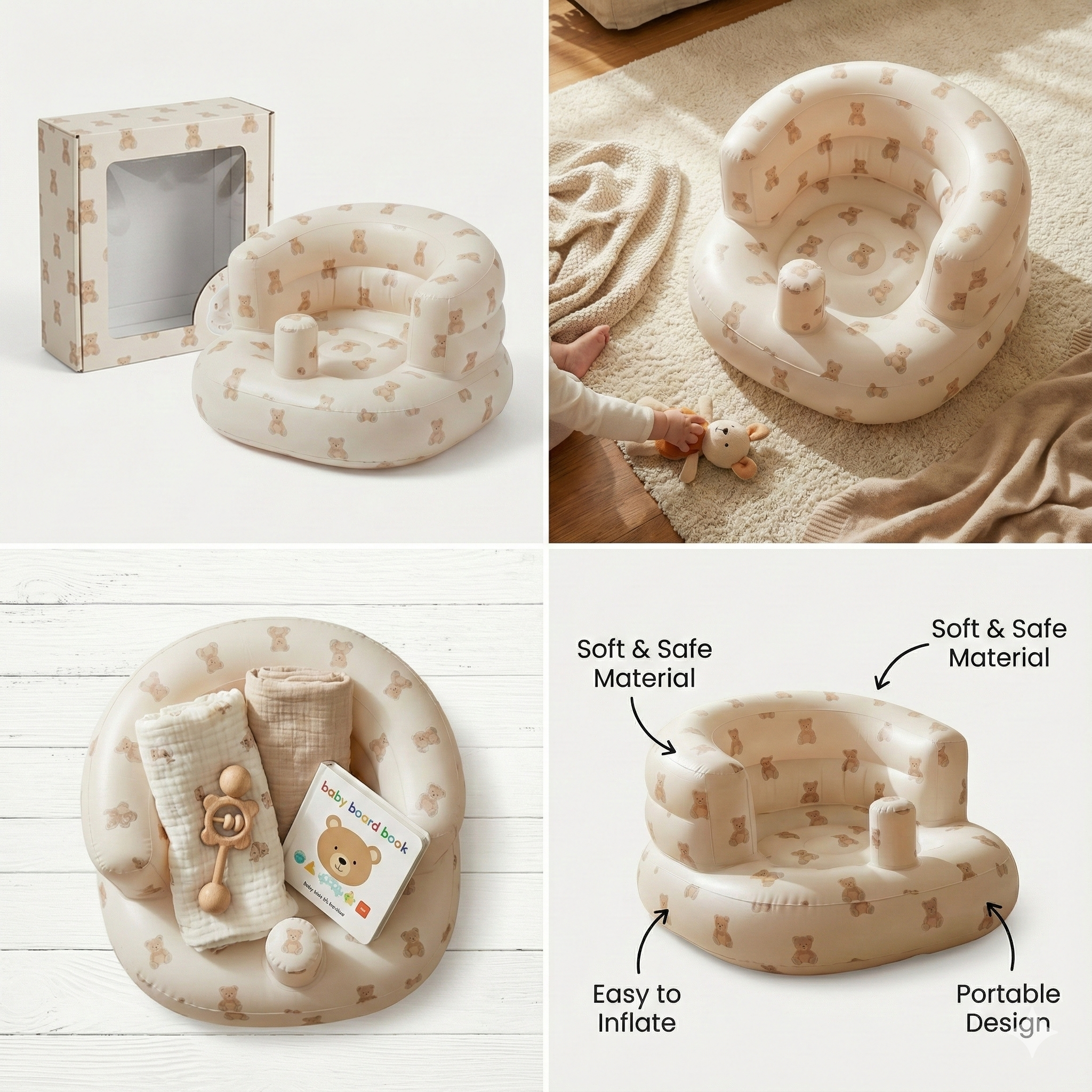 Inflatable Baby Sofa