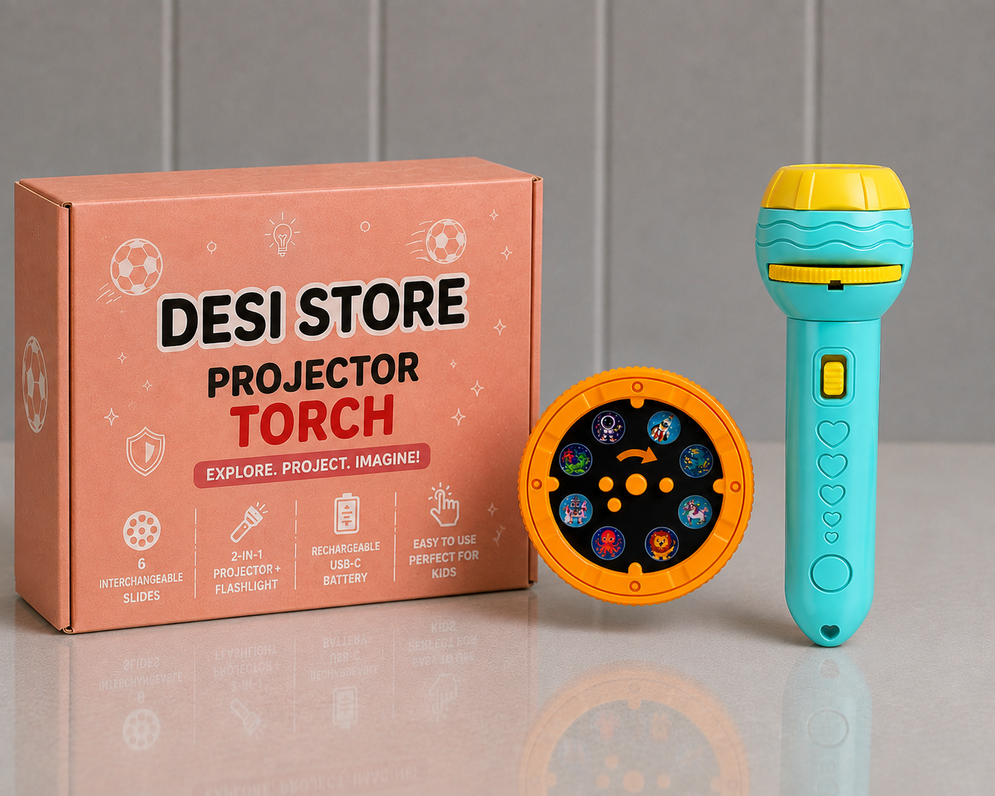 Kids Torch Projector