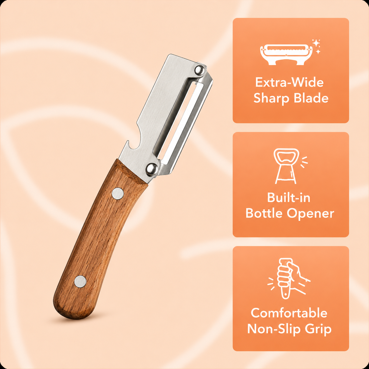 2 in 1 peeler