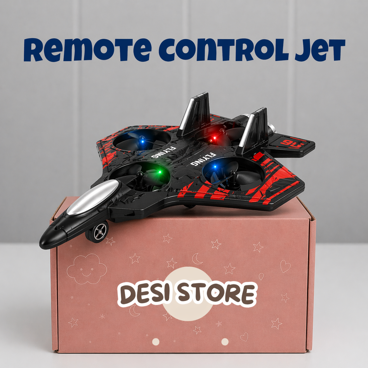 Flying Jet Plane