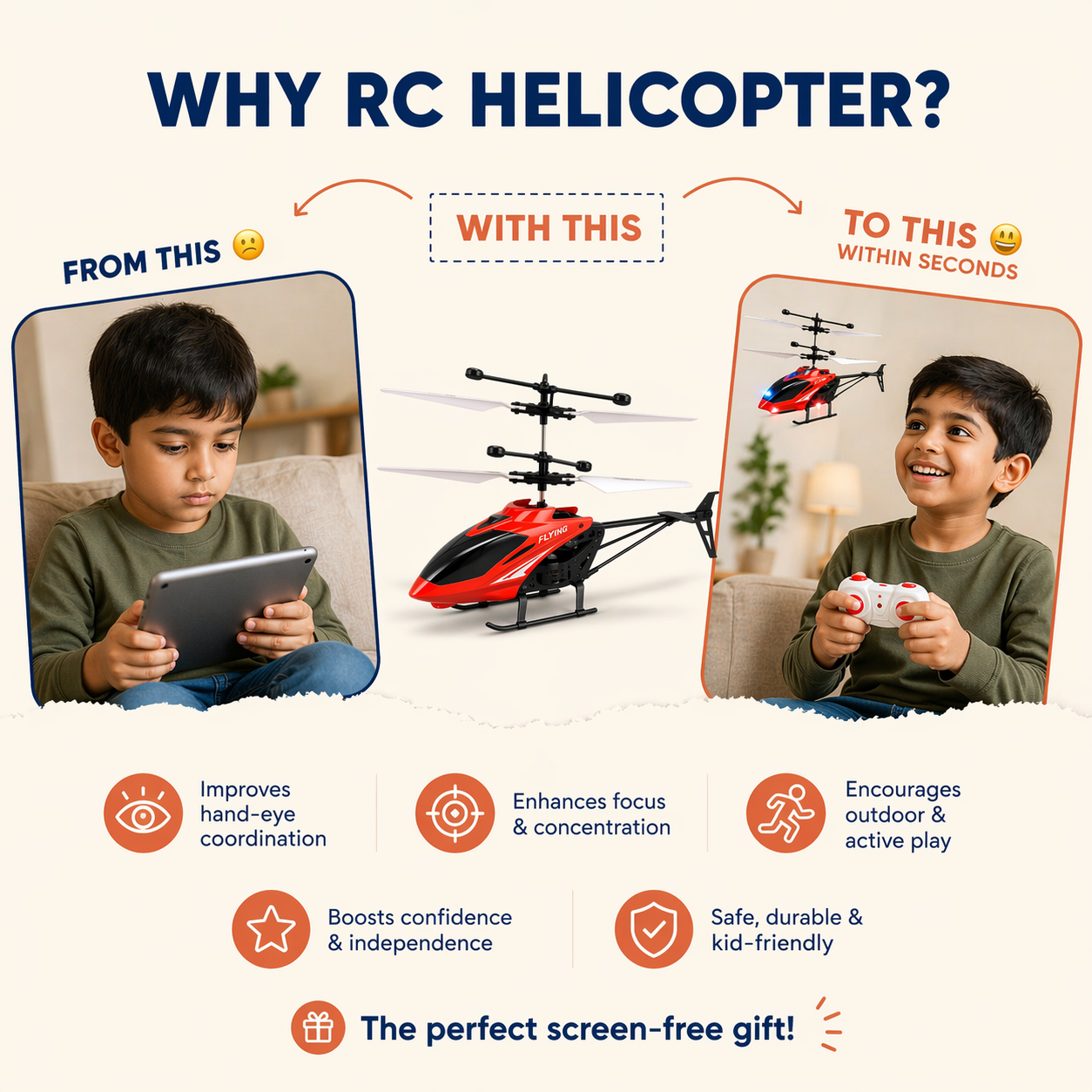 Remote Control Helicopter Toy