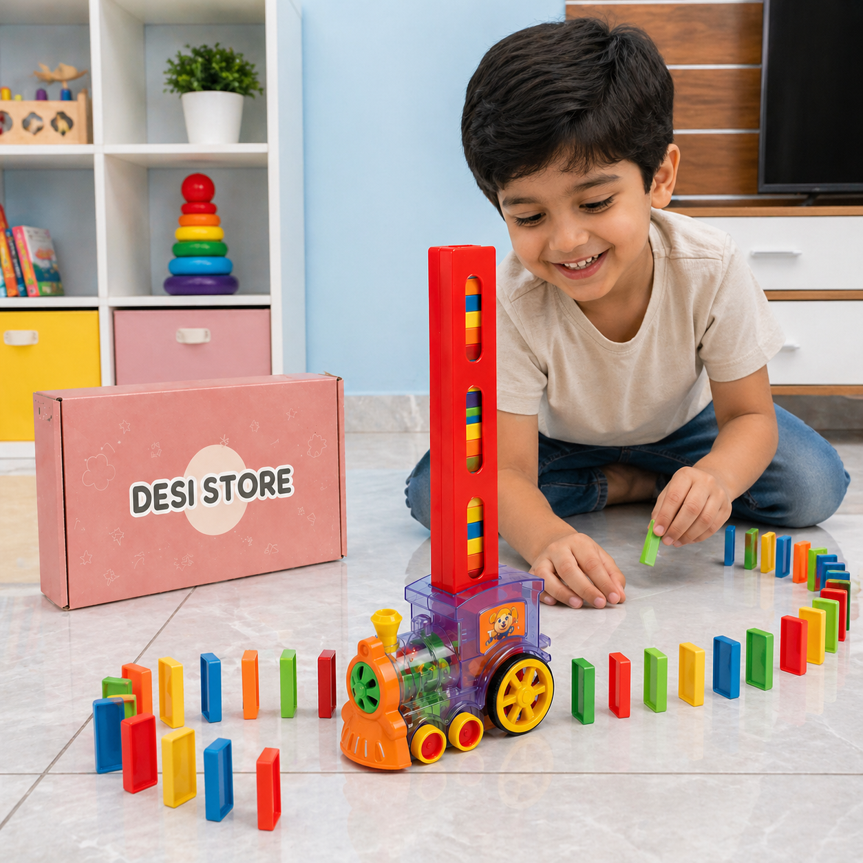 Domino Toy Train