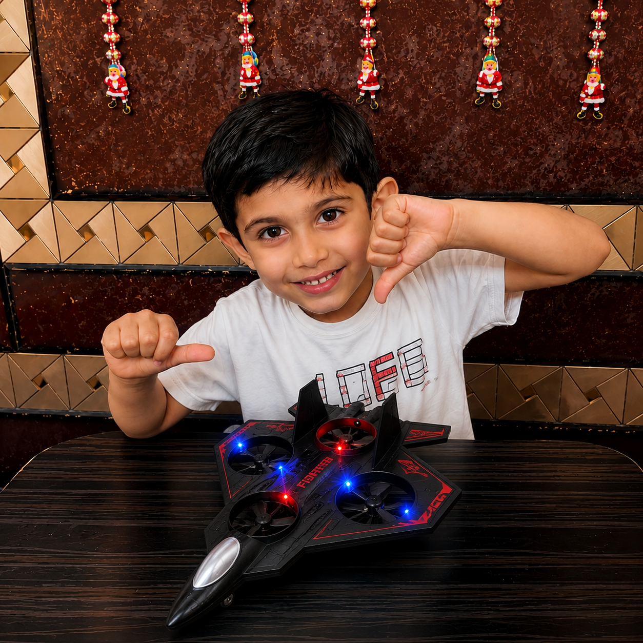 Flying Jet Plane