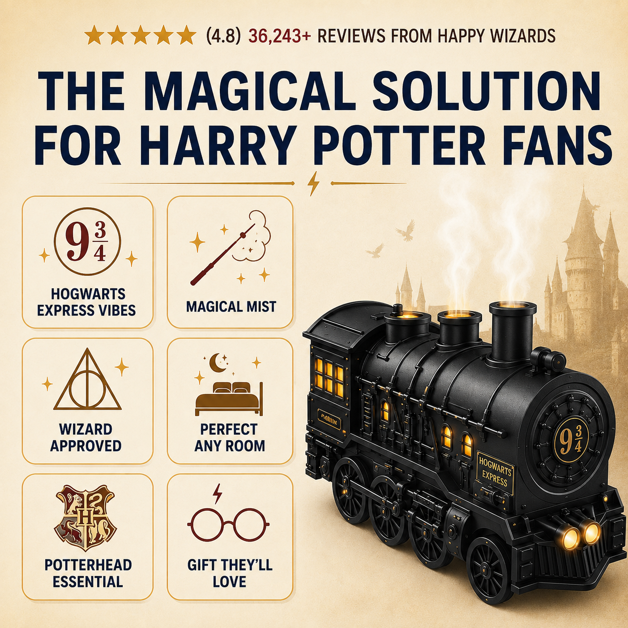 Harry Potter Train Diffuser