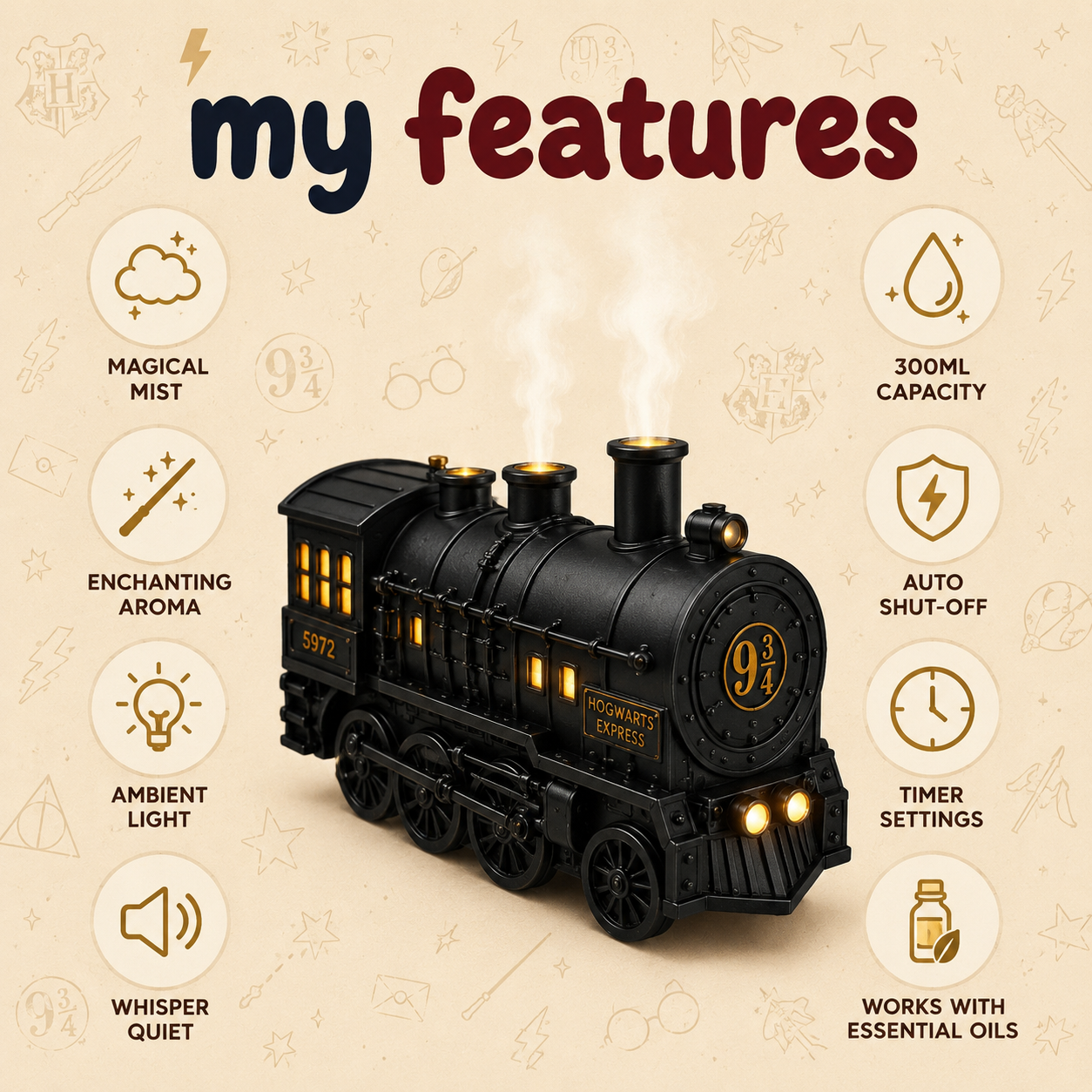 Harry Potter Train Diffuser