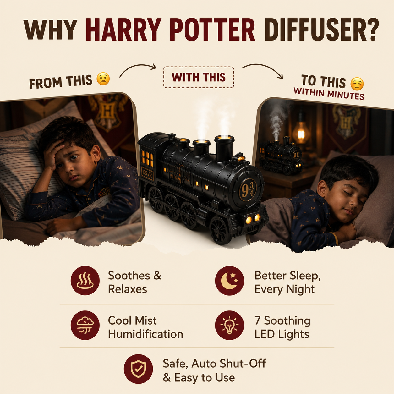 Harry Potter Train Diffuser
