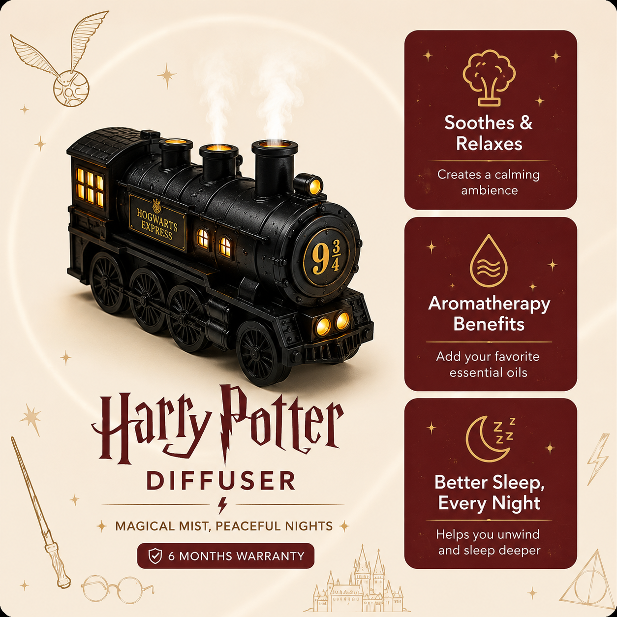 Harry Potter Train Diffuser