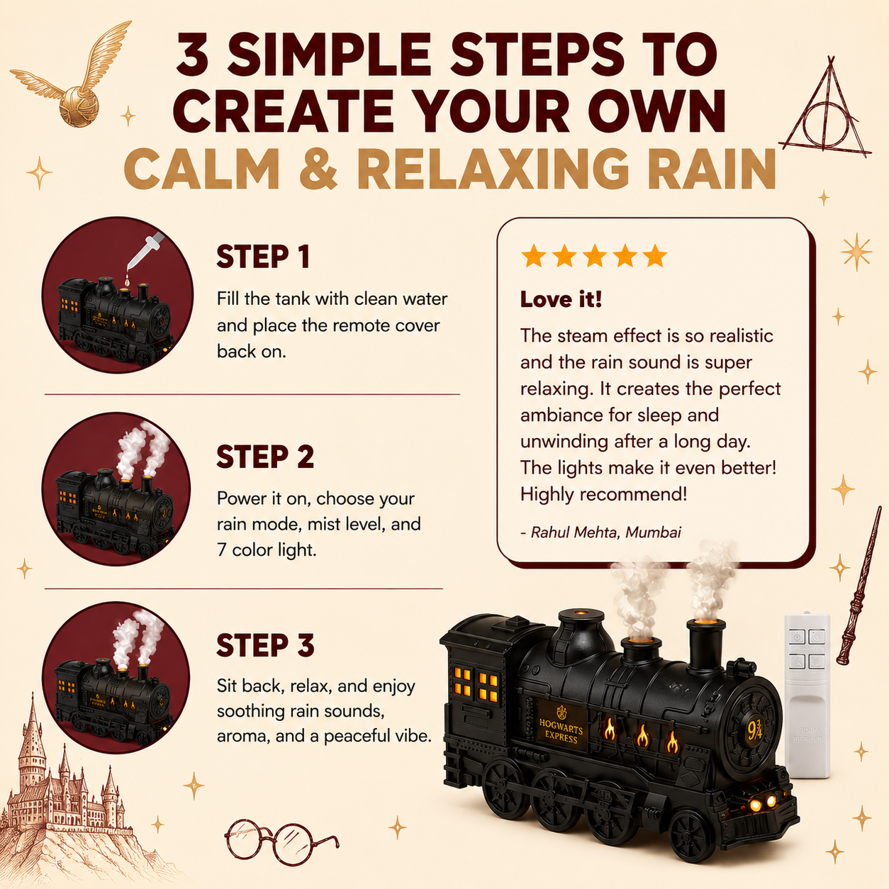 Harry Potter Train Diffuser