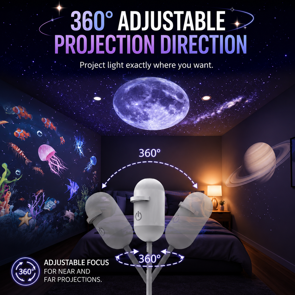 Galaxy Light Projector