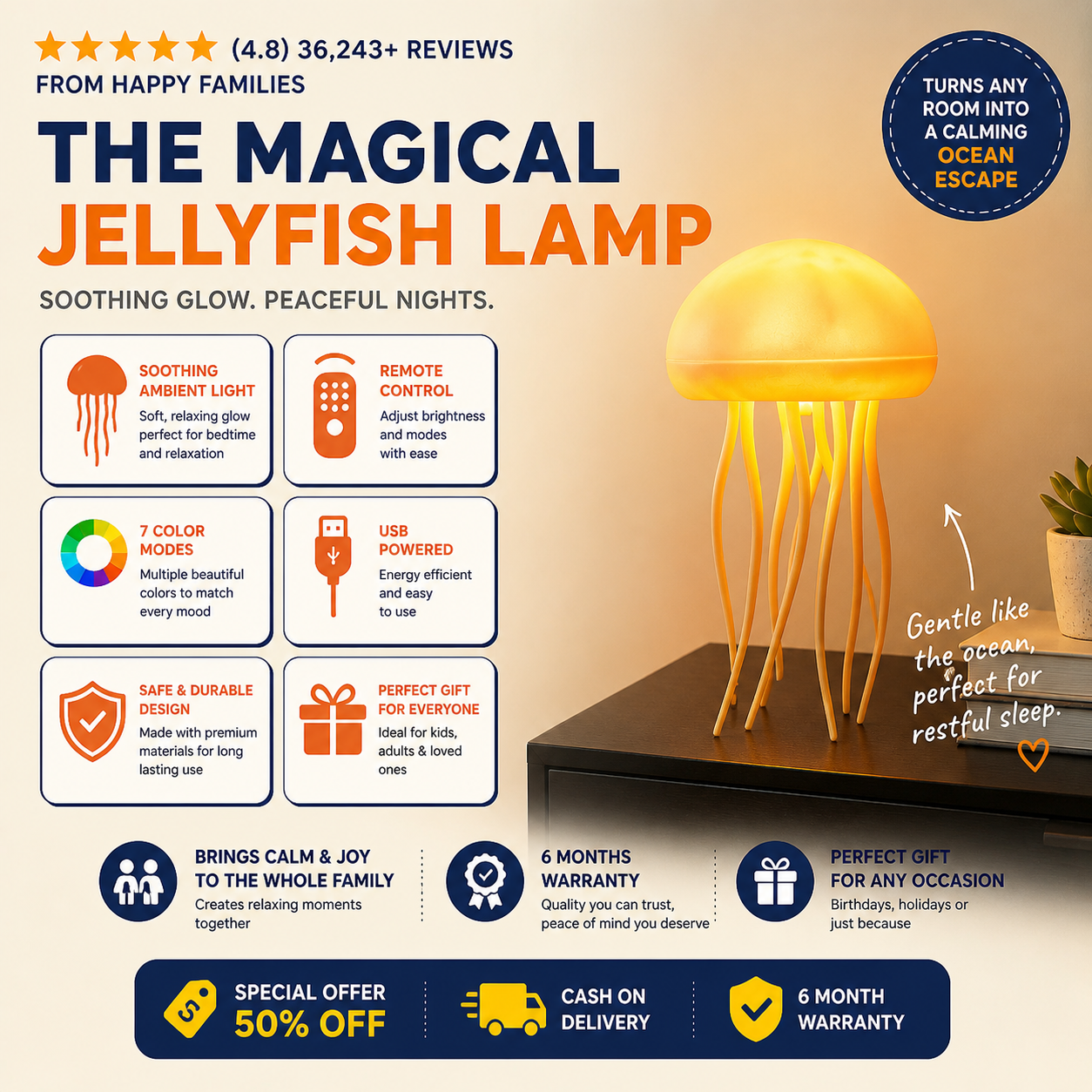 Jelly Fish Lamp