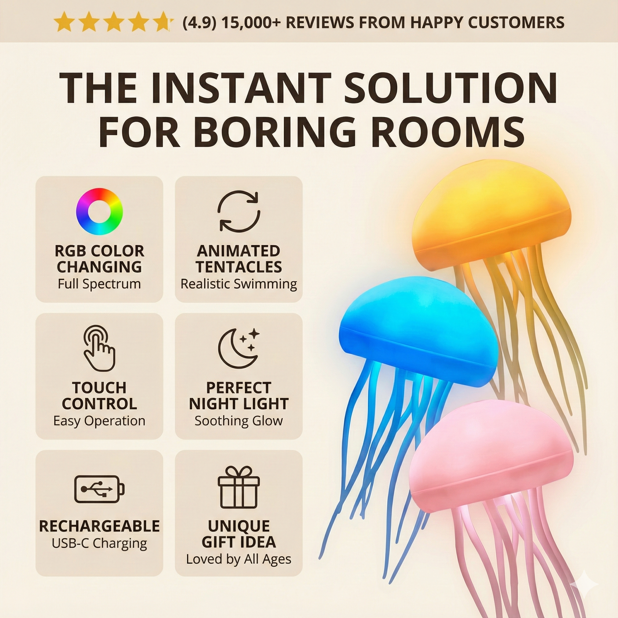 Jelly Fish Lamp