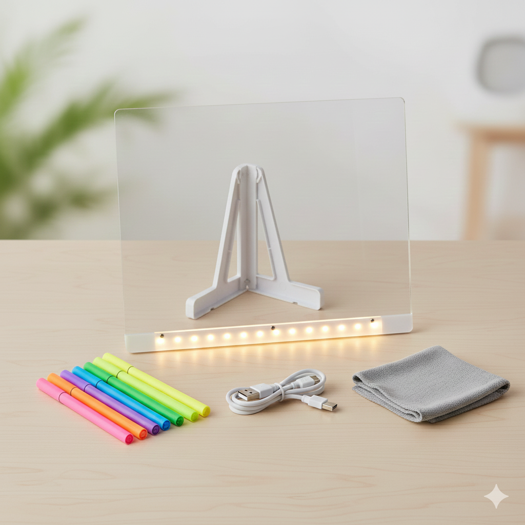 Infinitely Reusable Magic Drawing Board