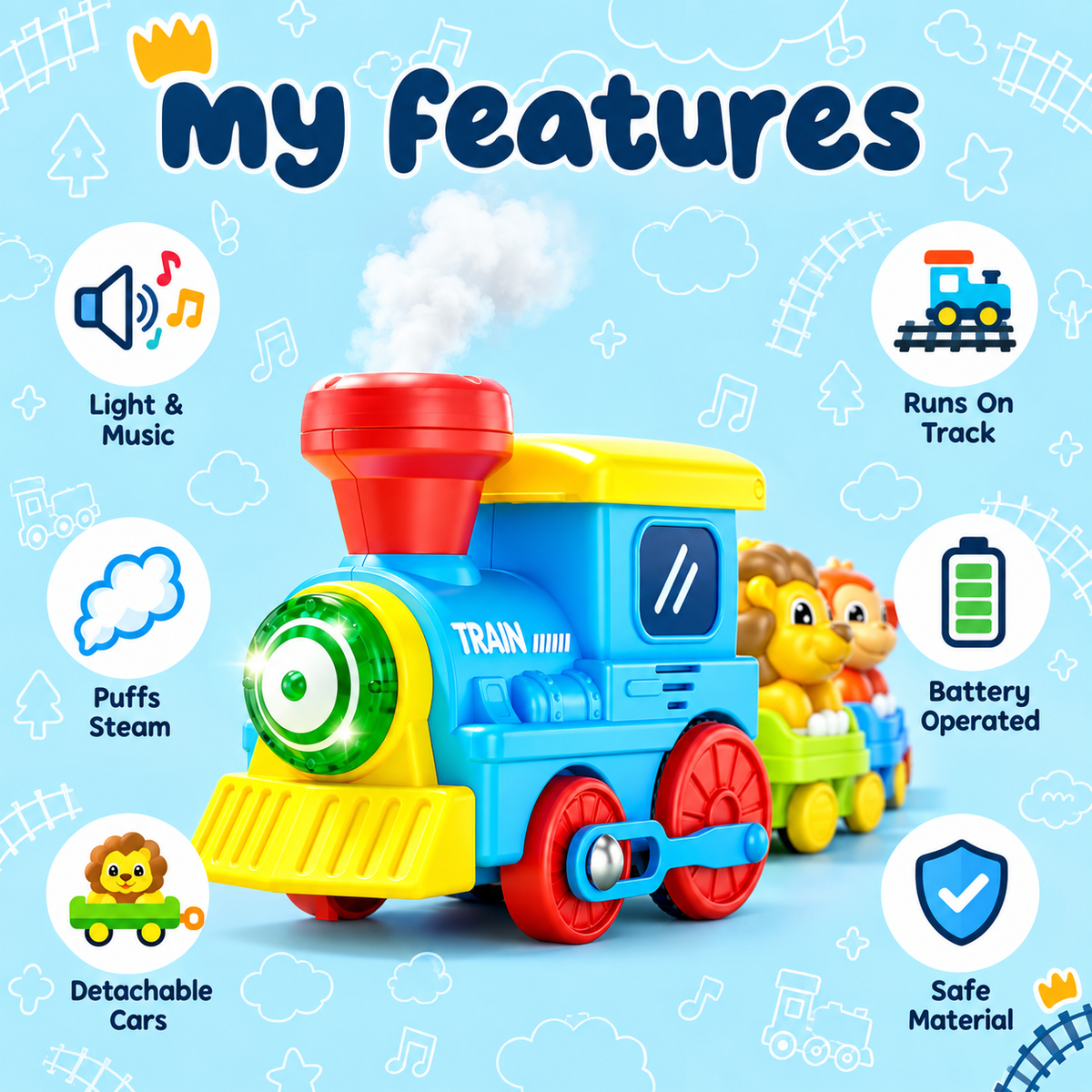 Steam Toy Train