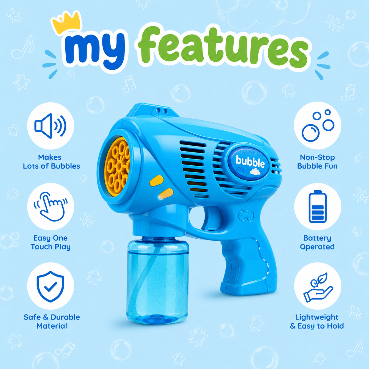 Bubble Toy Gun