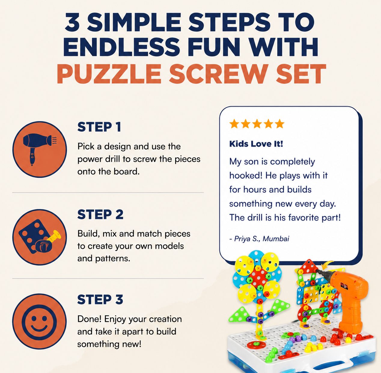 Puzzle Screw Set