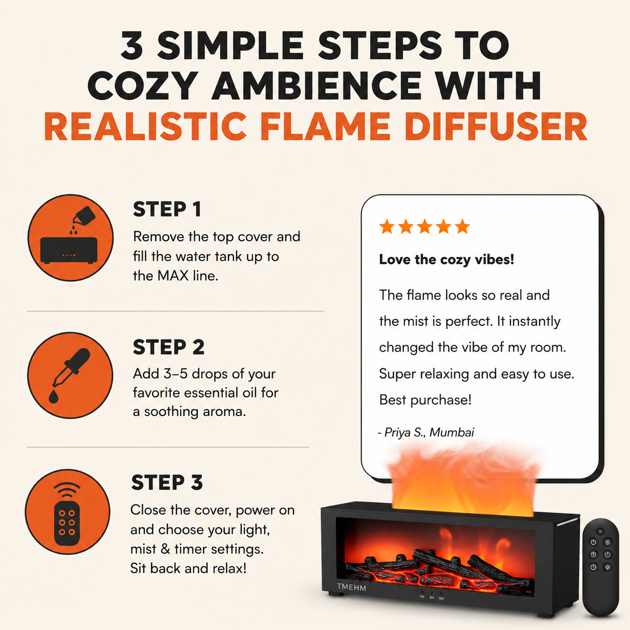Fireplace Diffuser