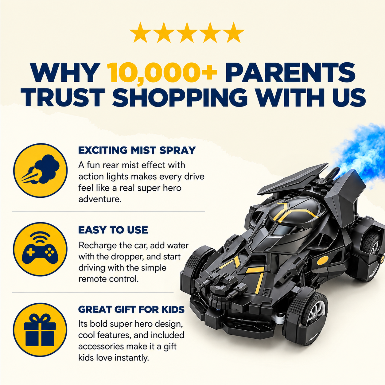 Batmobile Car Toy